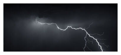 LIGHTSTRIKE #1 - a Photographic Art Artowrk by LYNNE ROBERTS-GOODWIN